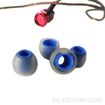 Silicona de goma de goma suave auricular auricular auriculares auriculares